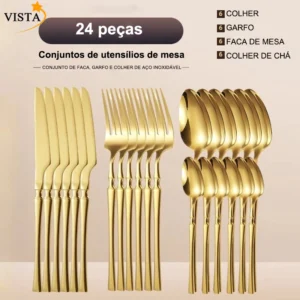 Jogo de Talheres 24 Peças